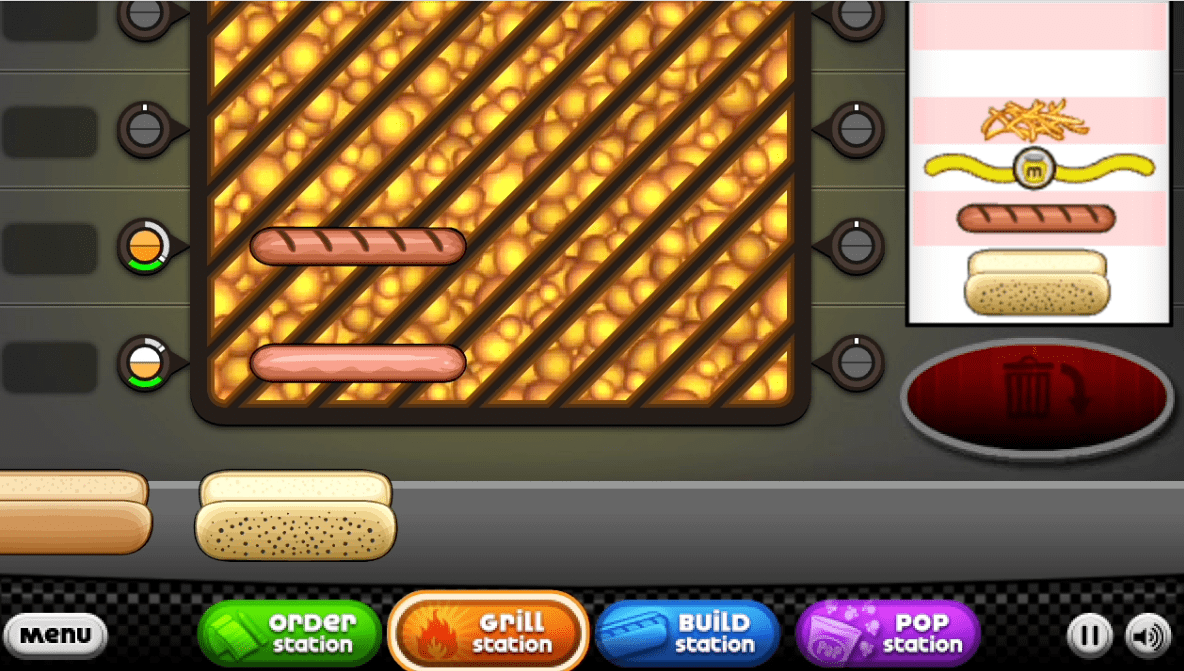 Papa's Hot Doggeria Play it Online at Coolmath Games